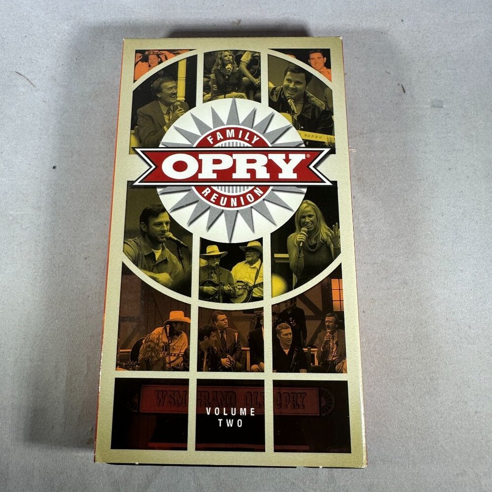 Opry Family Reunion Volume Two Country Music VHS 2001 Starring Vince Gill